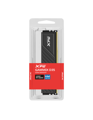 mem adata xpg gammix d35 8gb 3600mhz nera ddr4 ret ax4u36008g18i sbkd35 1